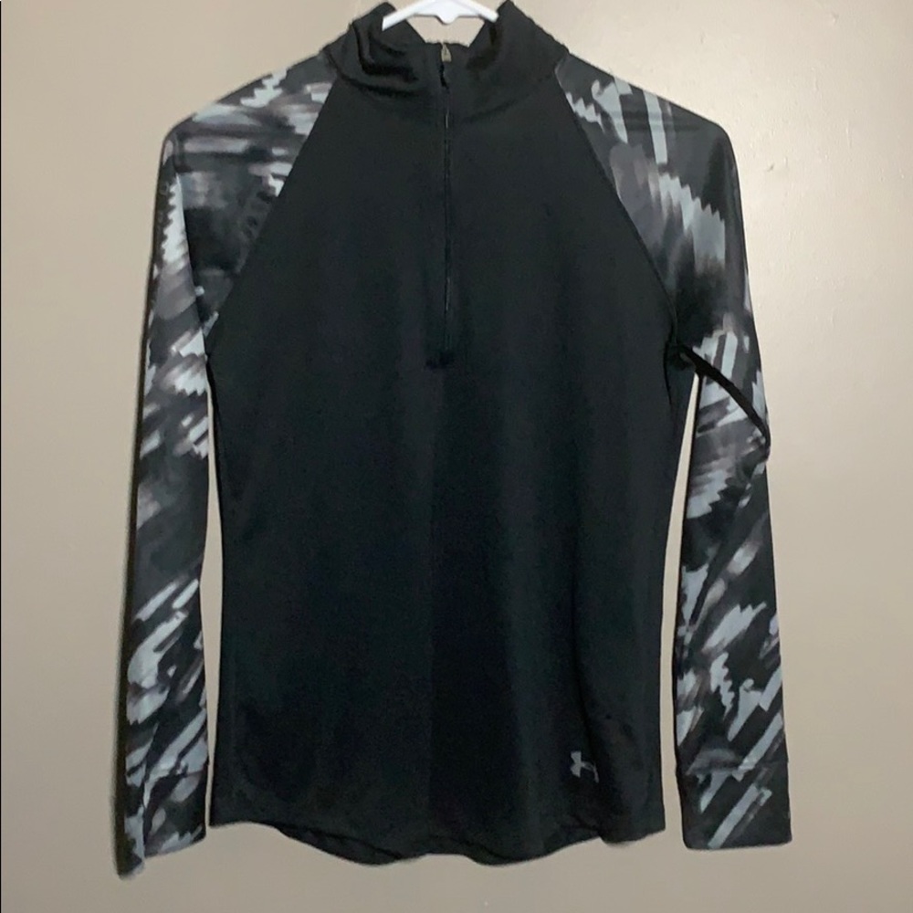Black Under Armor quarter zip